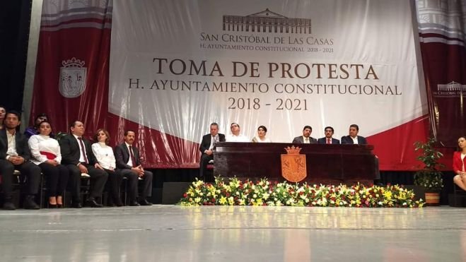 Jerónima Toledo toma protesta como presidenta municipal de San Cristóbal
