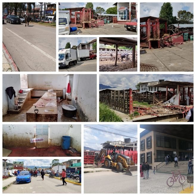 Tablajeros impiden demolición del rastro municipal en San Cristóbal de Las Casas