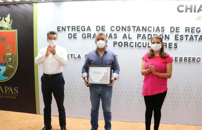 RESPALDA GOBIERNO DE CHIAPAS PRODUCCIÓN DE CARNE DE CERDO SANA Y DE CALIDAD