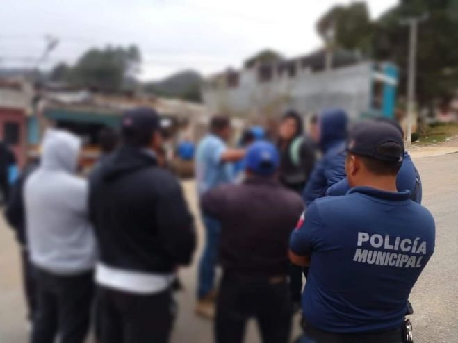 Policía de SCLC interviene en liberación de retenidos en Peña María