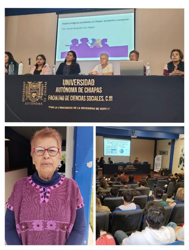 Realizan conferencia "Mujeres indígenas presidentas en Chiapas: simulación y usurpación"