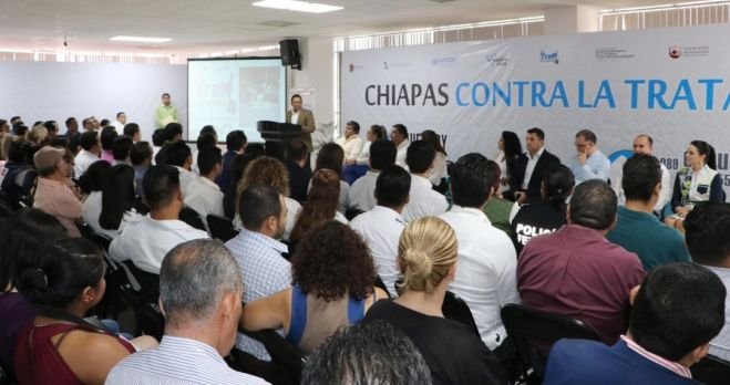 Encabeza Fiscalía del Estado combate frontal a la trata de personas en Chiapas
