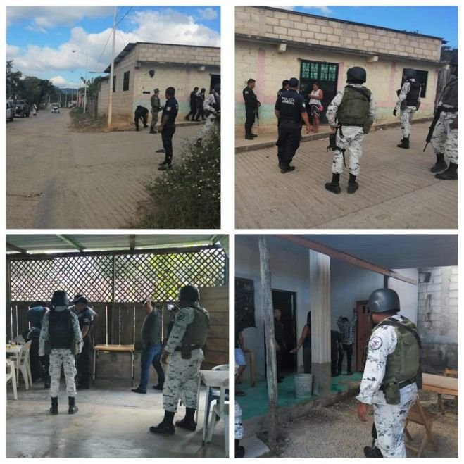 Guardia Nacional implementa operativo en Altamirano