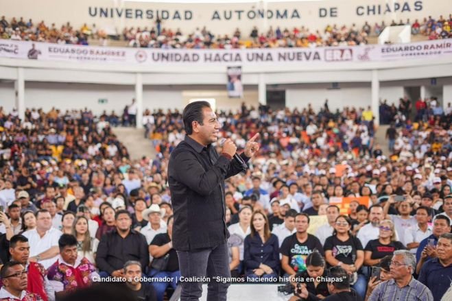 En la nueva era siempre habrá espacios para dialogar por el progreso de Chiapas: Eduardo Ramírez