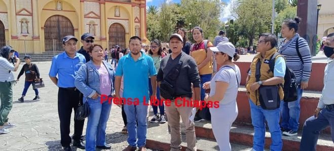 Maestros anuncian movilización y toma de edificios en Tuxtla Gutiérrez 