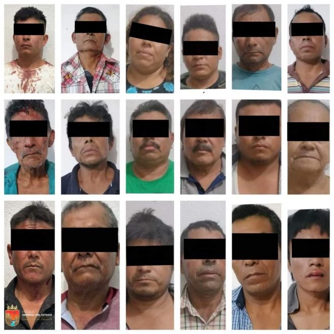 FGE encabeza operativo de desalojo de vías de comunicación en Palenque