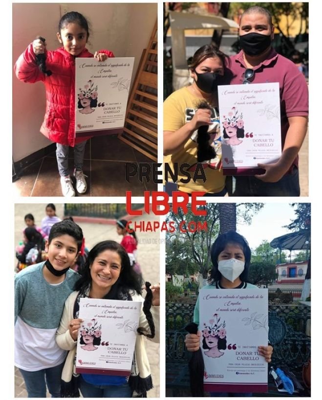 Ammudes realiza colecta de cabello para pelucas oncológicas