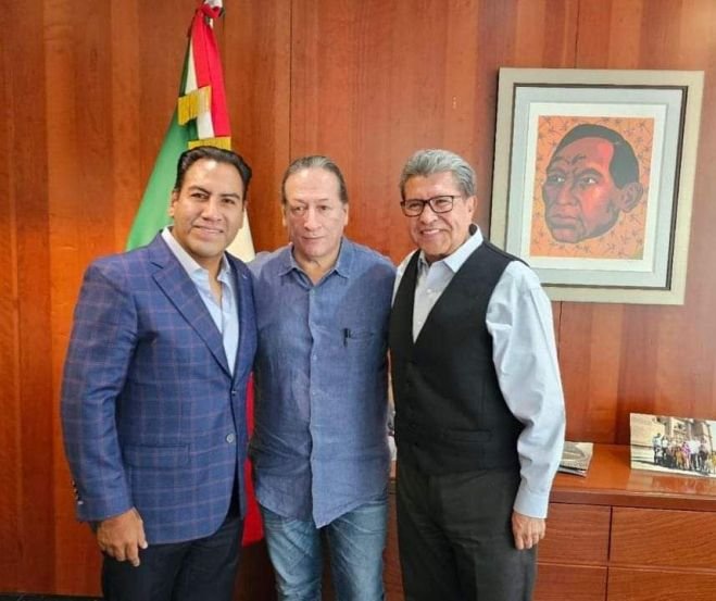 Eduardo Ram&iacute;rez se reuni&oacute; con Ricardo Monreal y Antonio Santos
