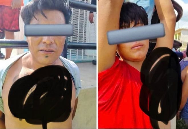 Detienen a presuntos estafadores que engañaban y robaban a moto-mandaditos en Tuxtla Gutiérrez
