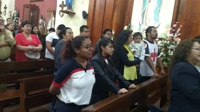 Socorristas de la Cruz Roja delegaci&oacute;n San Crist&oacute;bal celebran su d&iacute;a