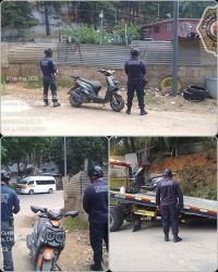 Recuperan motocicleta con reporte de robo en San Crist&oacute;bal de Las Casas