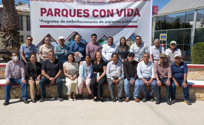 Arranca programa &ldquo;Parques con Vida&rdquo; para rescatar espacios p&uacute;blicos en San Crist&oacute;bal de Las Casas