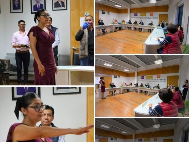 Se exhort&oacute; a la nueva Secretaria Ejecutiva del Consejo Municipal de Seguridad P&uacute;blica a desempe&ntilde;ar con total responsabilidad sus funciones, trabajar por el bienestar de la dependencia, velar por el bienestar de la ciudadan&iacute;a.