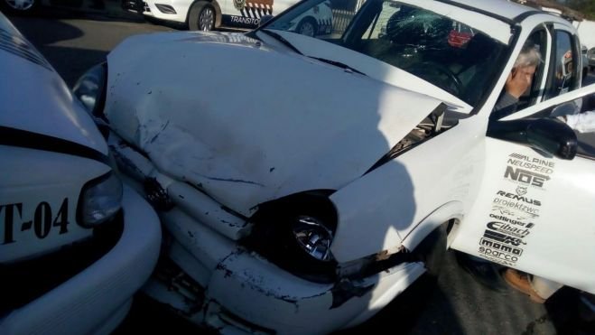 Un lesionado deja accidente de tr&aacute;nsito en San Crist&oacute;bal