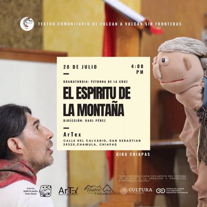 Gira teatral llegará a comunidades de Chiapas