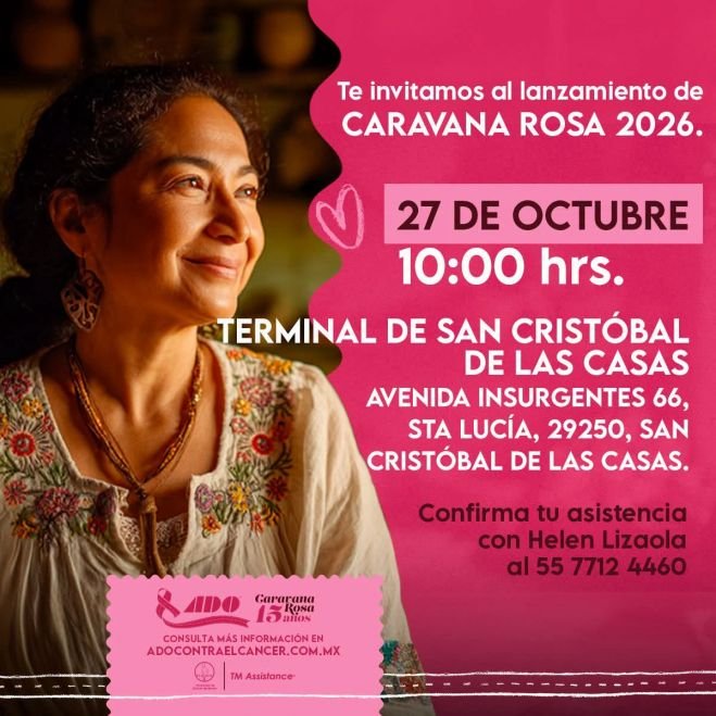 Chiapas el número de pacientes que reciben atención por cáncer de mama ha aumentado 20 por ciento 