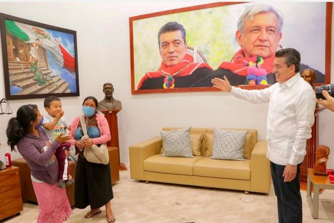 SE REÚNE RUTILIO ESCANDÓN CON DYLAN Y SU FAMILIA