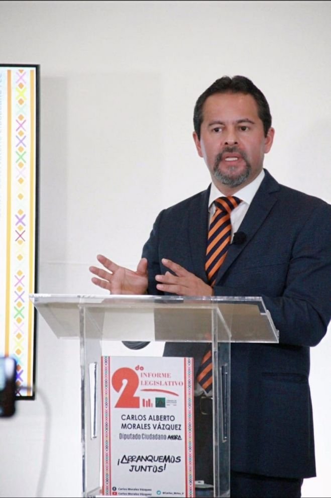 MORALES V&Aacute;ZQUEZ PRESENTA 2&ordm; INFORME LEGISLATIVO