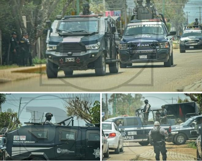 Más de mil militares se despliegan a Frontera Comalapa, Motozintla y Chicomuselo 