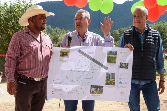 El Presidente Municipal, destacó que el compromiso que tiene es el de seguir apoyando a las comunidades rurales, con obras de impacto que realmente le dé un cambio a su infraestructura.