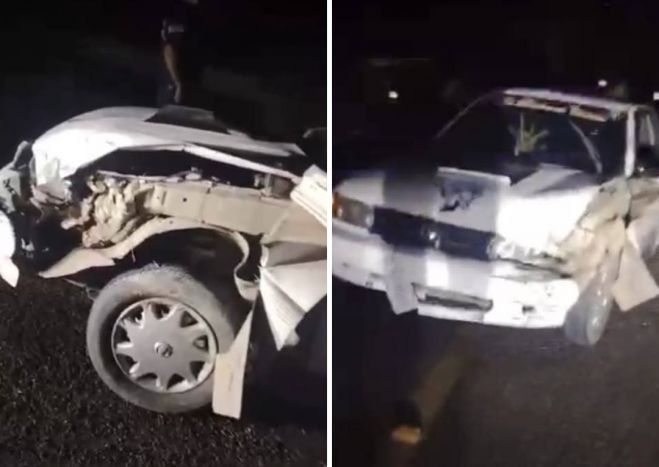 Choque entre taxi y mototaxi deja dos lesionados en Tenejapa