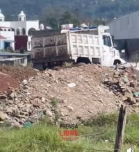 Vecinos piden detener relleno de humedales en colonia Insurgentes