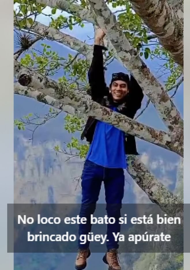 “Vivan intensamente”: joven arriesga su vida en mirador del Cañón del Sumidero para ganar likes