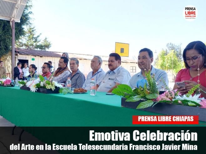 Emotiva Celebración del Arte en la Escuela Telesecundaria Francisco Javier Mina