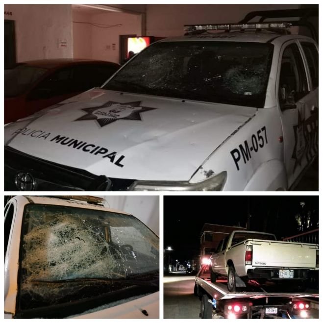 Motociclistas agreden a policías en San Cristóbal de Las Casas 