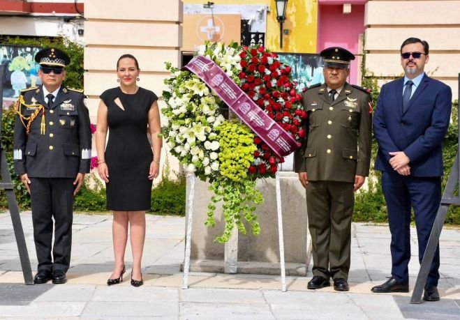 Conmemoran en San Crist&oacute;bal 179 a&ntilde;os de la Gesta Heroica de los Ni&ntilde;os H&eacute;roes