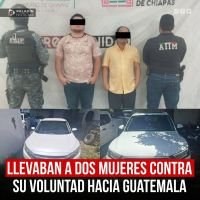 Llevaban a dos mujeres contra su voluntad hacia Guatemala
