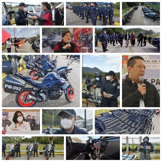AYUNTAMIENTO DE SAN CRISTÓBAL DE LAS CASAS ADQUIERE NUEVO EQUIPAMIENTO PARA LA POLICÍA MUNICIPAL