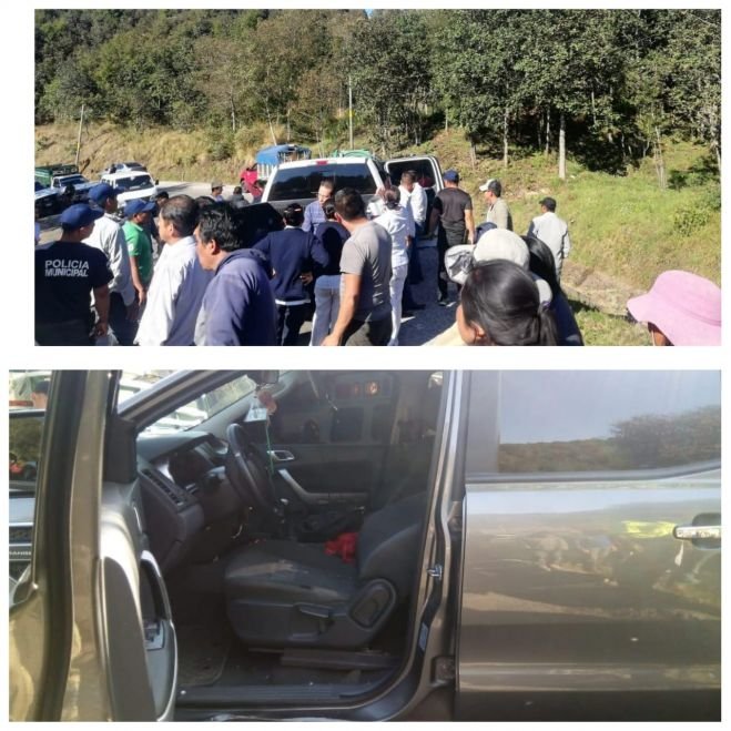 Sujetos fuertemente armados asaltan a tesorero de Zinacant&aacute;n