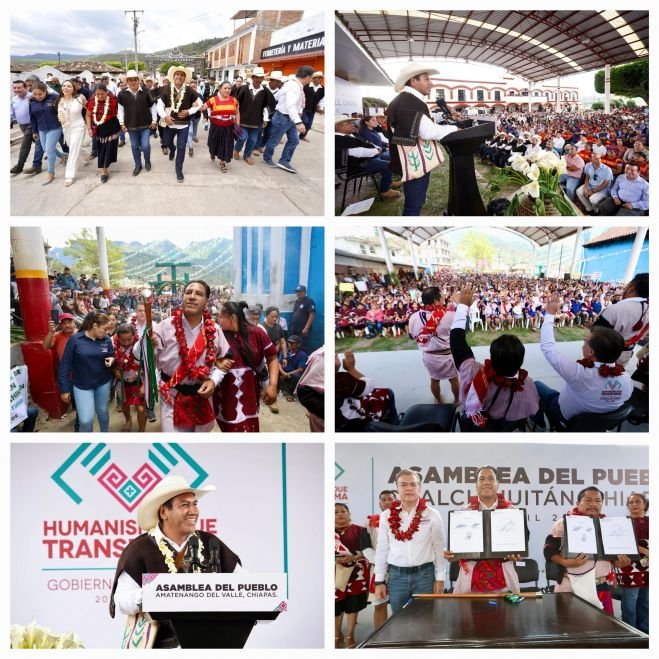 Eduardo Ramírez reafirma su compromiso con los pueblos originarios en Asambleas del Pueblo