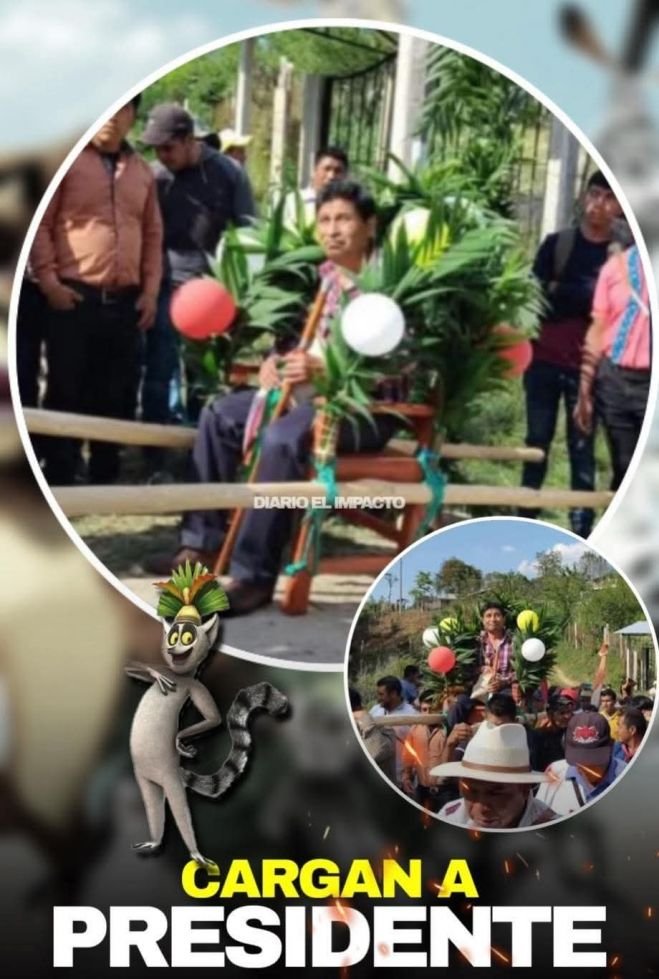 Pobladores de Oxchuc Cargan al Alcalde César Gómez López Durante Supervisión de Obra