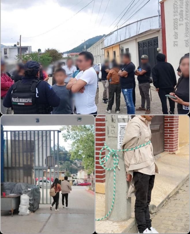 Retienen a joven por presunto intento de robo en San Crist&oacute;bal de Las Casas