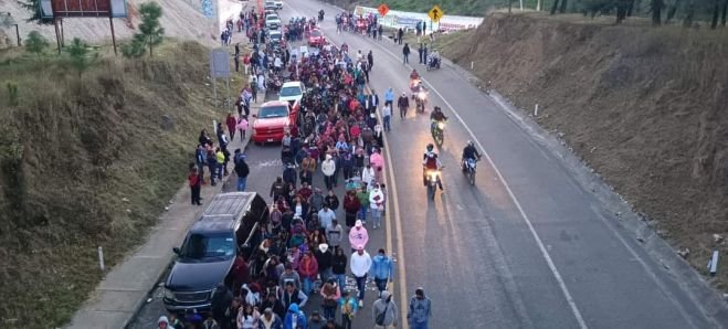 Marcha por la Paz en San Cristóbal