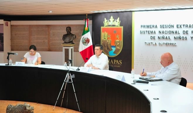Asume Rutilio Escand&oacute;n acuerdo nacional para fortalecer protecci&oacute;n de la ni&ntilde;ez y adolescencia