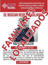 La Procuradur&iacute;a Municipal de Protecci&oacute;n de Ni&ntilde;as, Ni&ntilde;os, Adolescentes y la Familia informa: