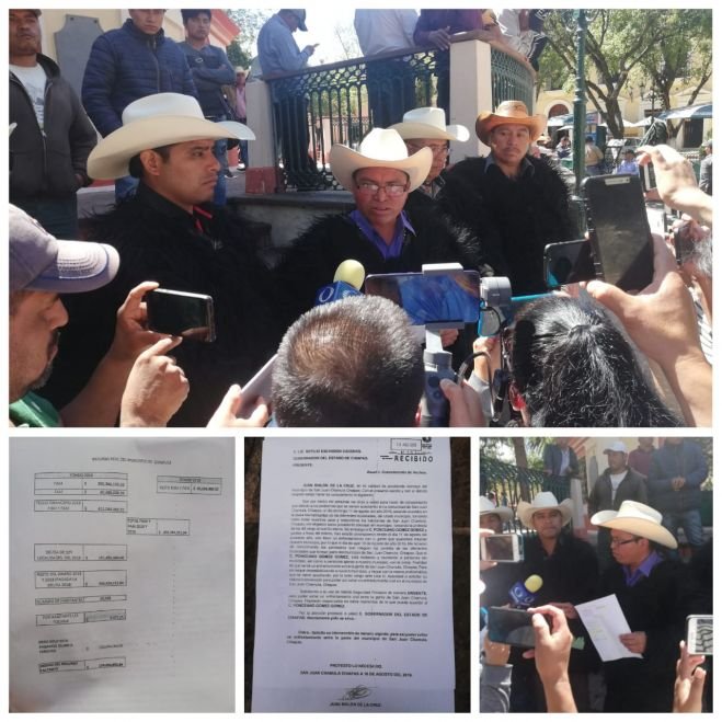 Pide presidente consejal de  Chamula seguridad policiaca para evitar enfrentamiento civil           