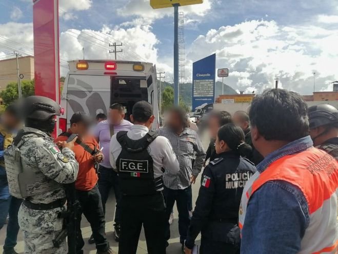 La FGE inicia carpeta de investigación por el delito de robo a cuentahabiente a mano armada 