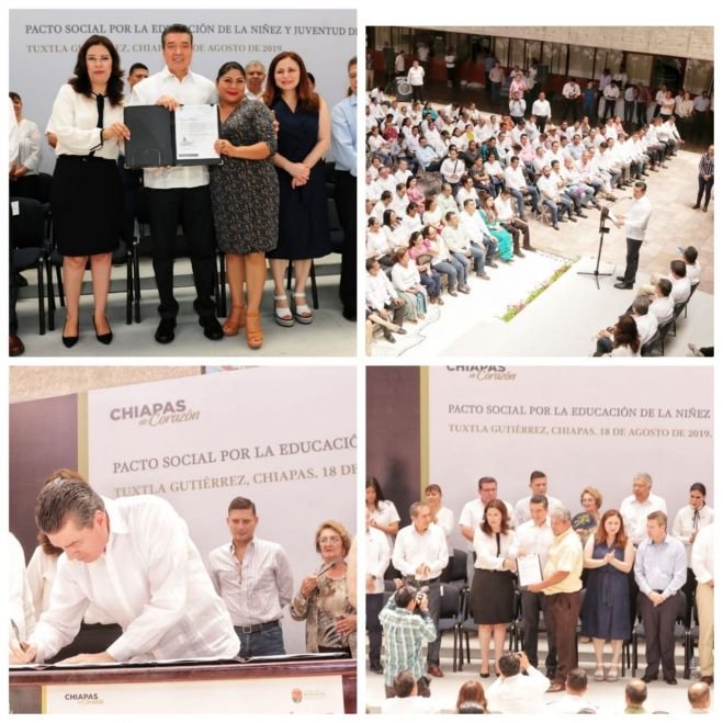 Pactar por la educaci&oacute;n es comprometerse con la ni&ntilde;ez y juventud: Rutilio Escand&oacute;n