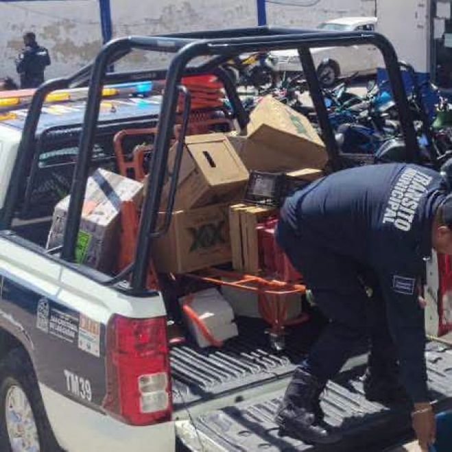 Operativo interinstitucional libera la v&iacute;a p&uacute;blica y fortalece el orden vial en San Crist&oacute;bal