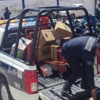 Operativo interinstitucional libera la v&iacute;a p&uacute;blica y fortalece el orden vial en San Crist&oacute;bal