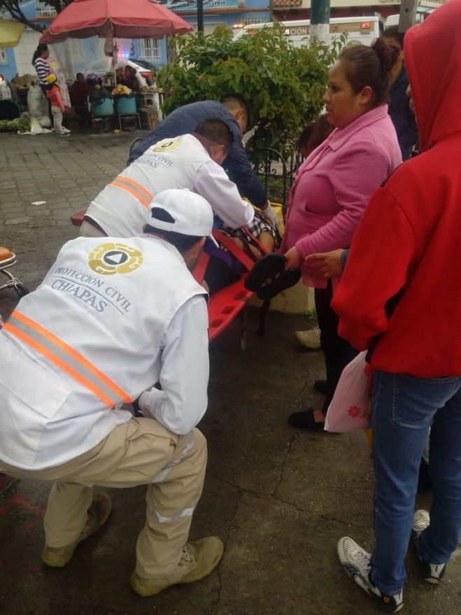 Auto fantasma atropella a una mujer en San Ram&oacute;n en San Crist&oacute;bal