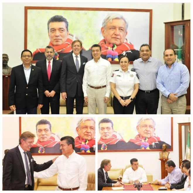 Junto a la Embajada de EUA, Chiapas mejorar&aacute; tecnolog&iacute;a en pro de la justicia: Rutilio Escand&oacute;n
