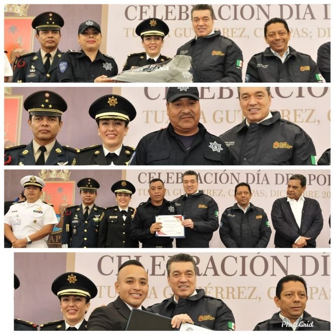 Encabeza Rutilio Escand&oacute;n celebraci&oacute;n del D&iacute;a del Polic&iacute;a junto a elementos de la SSyPC