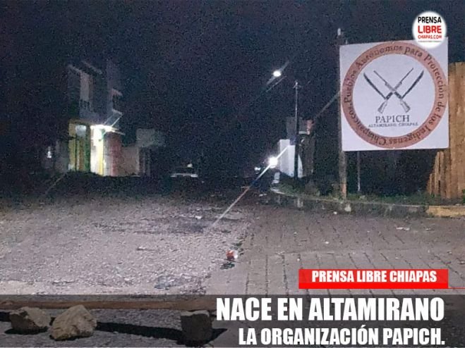 NACE EN ALTAMIRANO LA ORGANIZACIÓN PAPICH.