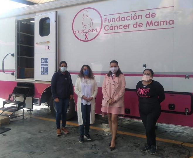 CARAVANA ROSA BRINDA 145 MASTOGRAFIAS GRATUITAS EN SAN CRISTÓBAL