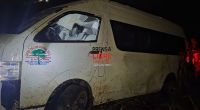 Urban del transporte público vuelca en Chamula